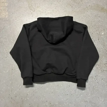 ZICMADE HEAVYWEIGHT BLANK BLACK HOODIE (1)