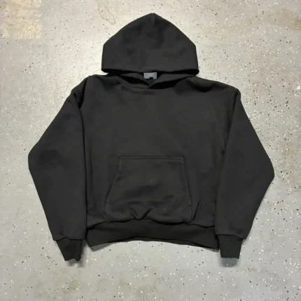 ZICMADE HEAVYWEIGHT BLANK BLACK HOODIE